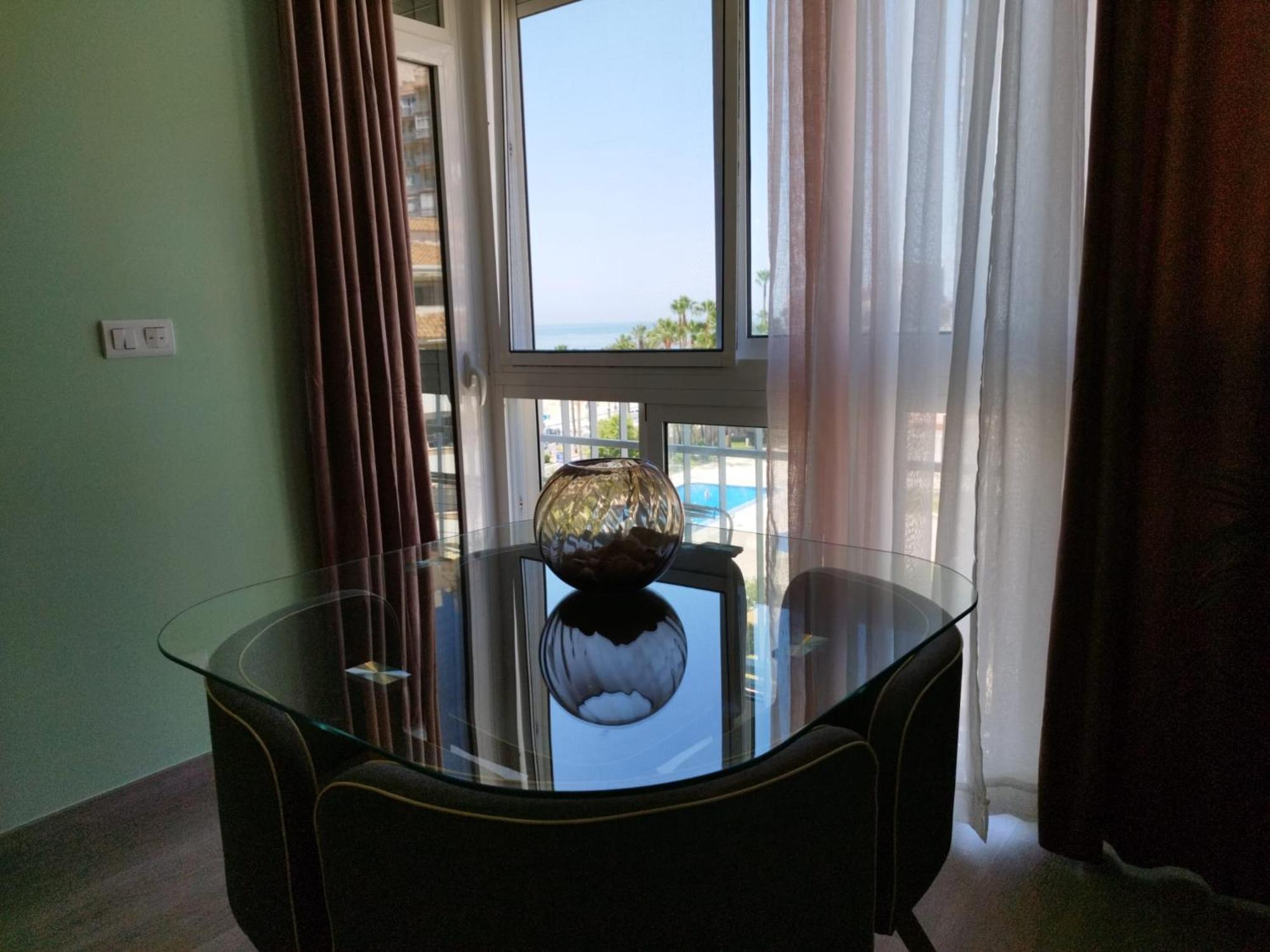 贝纳尔马德纳M1 403 Frontal Al Mar Vistas Terraza Y Wifi公寓 外观 照片